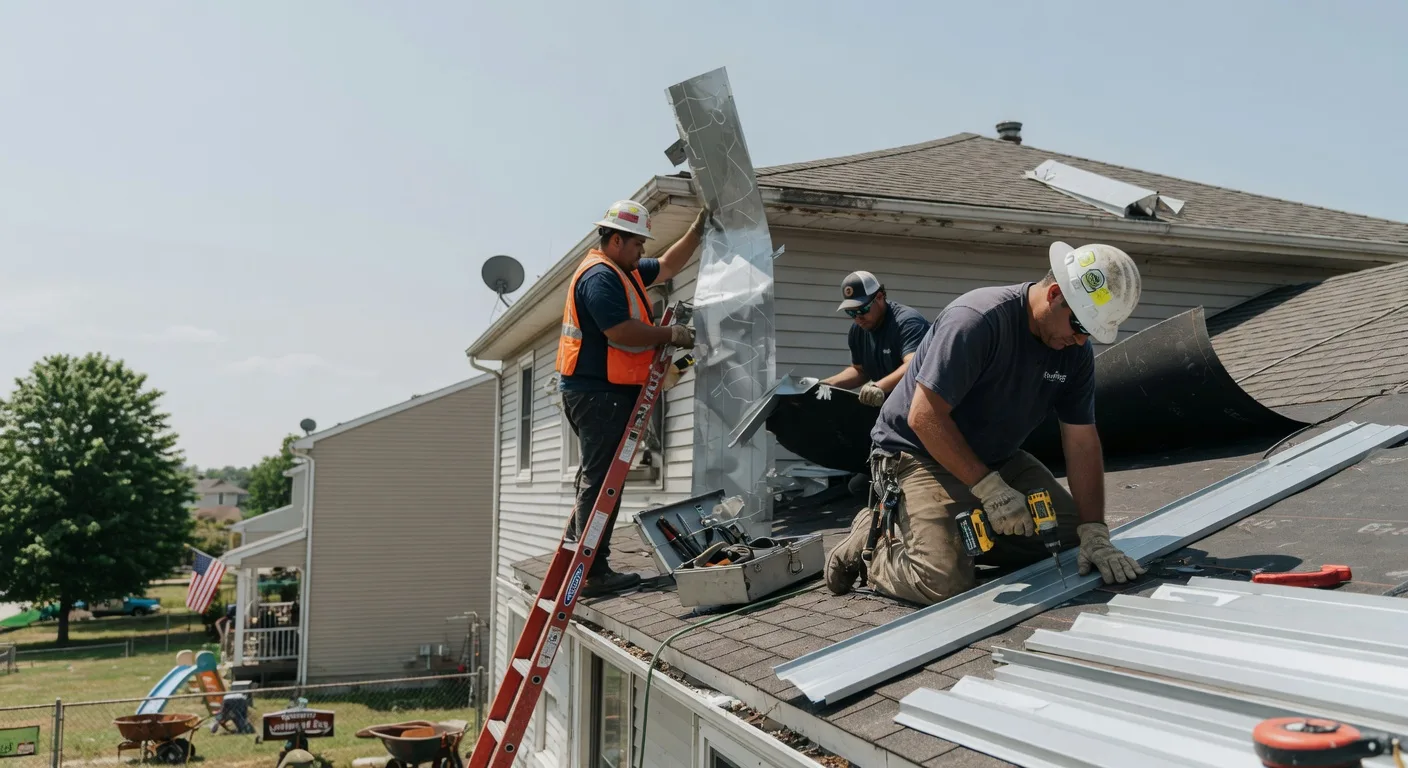 Storm Damage Metal Roof Repair in Crab Orchard, WV